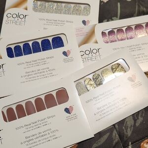 Color Street Nail Polish Strips Set